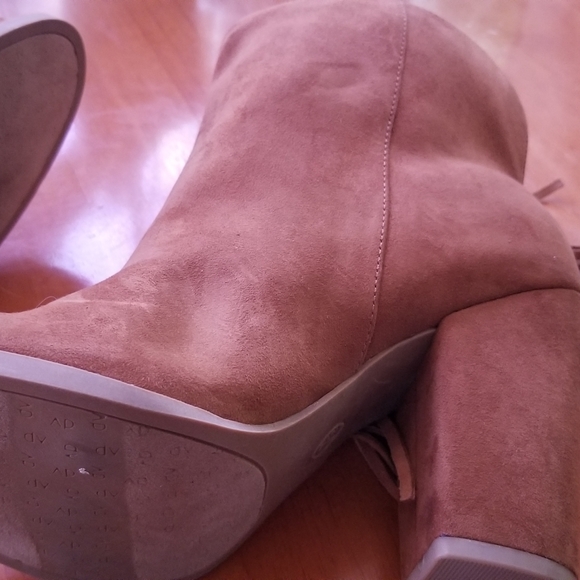 Mossimo ankle boots peep toe fringe design - Picture 7 of 16